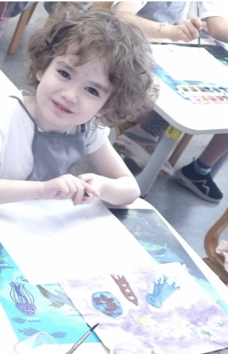 Рисунок "Буду космонавтом".